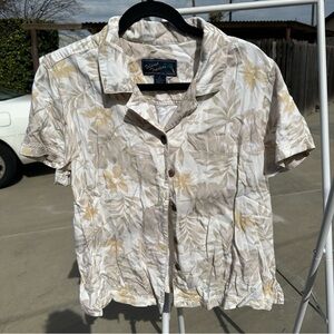 Women's Floral Button Down Shirt